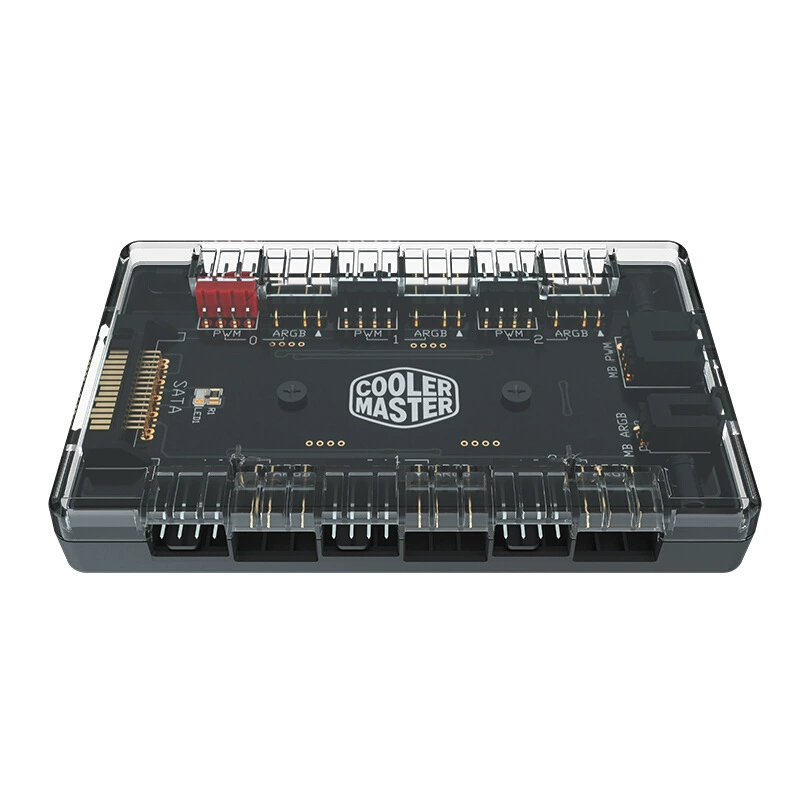 Контроллер вентилятора Cooler Master ARGB & PWM с магнитным креплением для настольного корпуса
