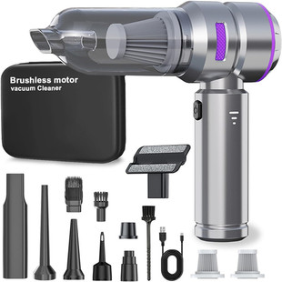 Car vacuum cleaner brushless motor high-power suit dust blowing machine suction blowing vacuum Amazon cross-border hot sales