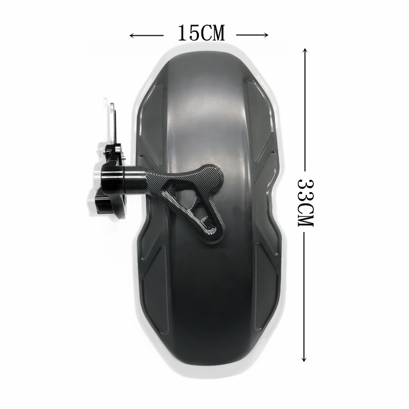 Electric Vehicle Rear Fender Modification Accessories Carbon Fiber First, Second, Third and Fourth Generation Rear Shield Mavericks No. 9 Monkey Water Shield