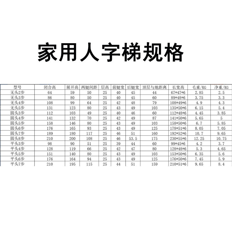 人字はしご家庭用はしご折り畳み伸縮多機能室内階段を厚くして階段を登る|undefined