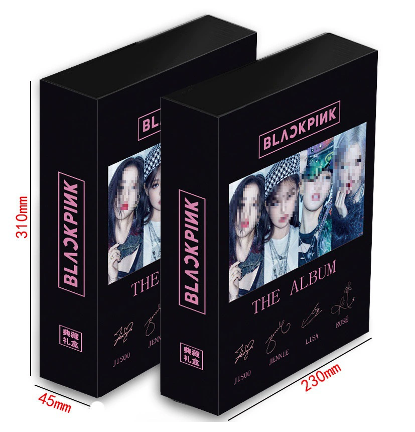 Альбом (BLACKPINK) The Album — наборы фото-карт и постеров, CD и подарочные коробки