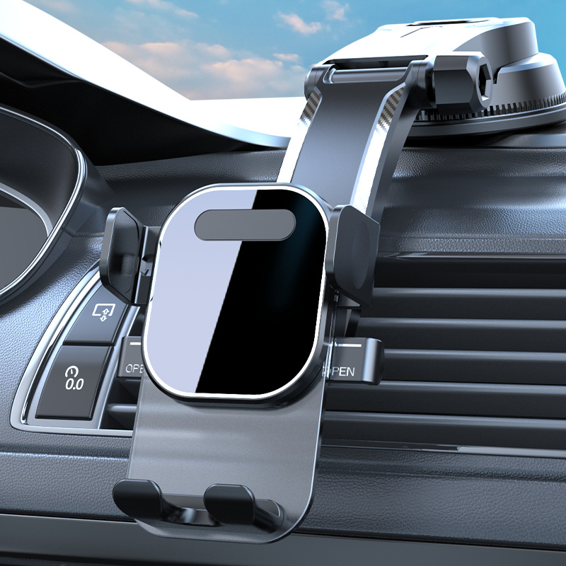car buckle support, Qìchē Car phone holder - n79-glossy-waterfall-base