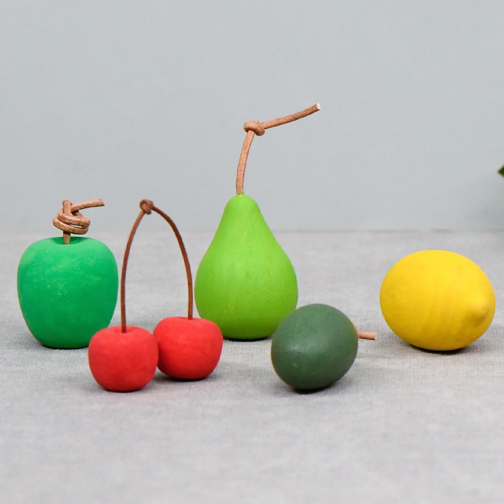 Nuevo producto bricolaje pintado a mano madera embrión fruta árbol de Navidad campana hongo casa se puede colorear regalo de vacaciones preescolar