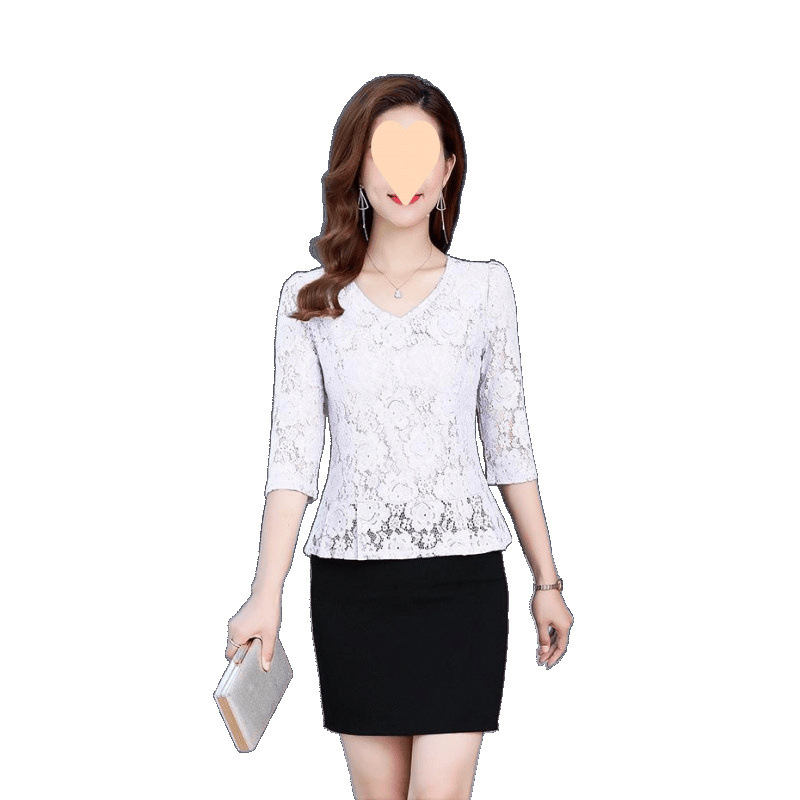 蕾丝上衣女2025早春夏季新款洋气内搭碎花仙气时尚百搭打底小衫|undefined