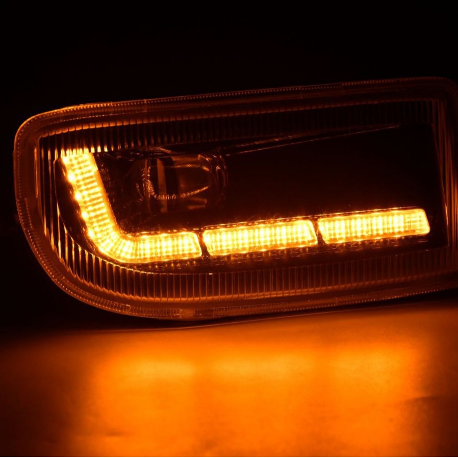 Aplicable a TOYOTA LAND CRUISER FJ100 1998 - 2007 (4700) LAND COOL LUZE Lámpara de niebla total