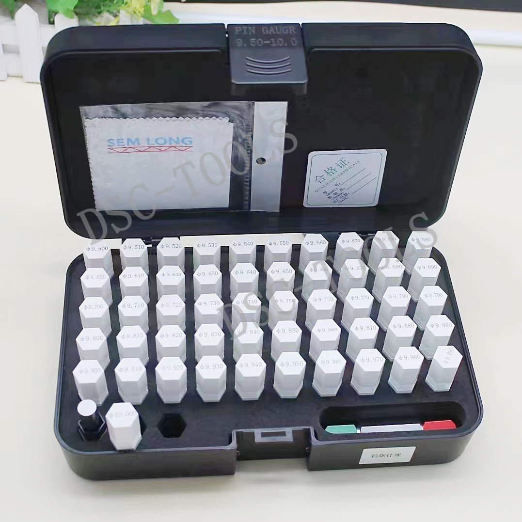 厂家直销SKD-11白钢针规套装通止规销式针规校对规白钢量棒pin规
