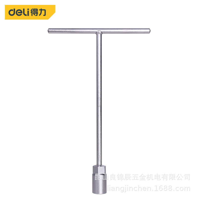 得力工具 T型套筒外六角扳手维修工具 DL08 10 12 13 14 16 17 19