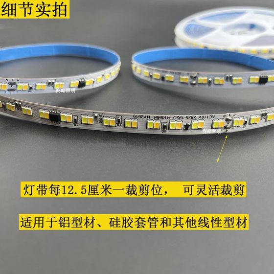 110V two-color lamp with direct connection 110V without driving three-color dimming suitable for Taiwan, United States, Canada, Japan