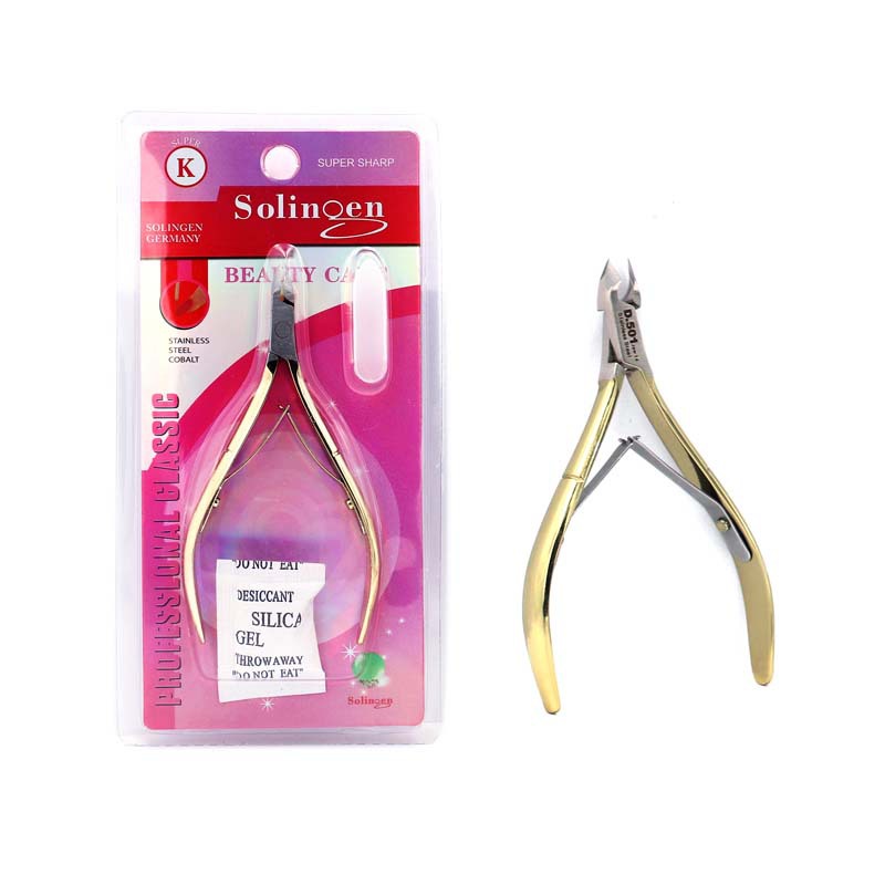 Corta cutículas Profesional de Acero Inoxidable, para Pedicura