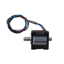 OK35STH34-1254A-NK-HM5 NEMA14 Hollow shaft motor M5 thread