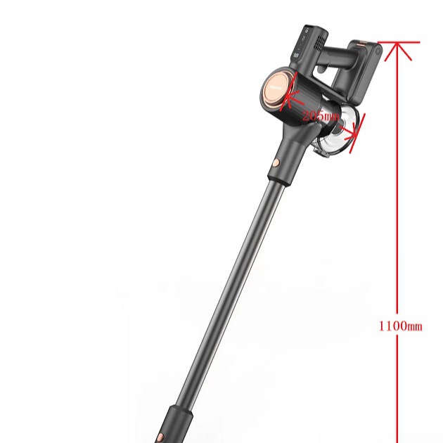 Wireless handheld vacuum cleaner two-in-one design multi-purpose electric floor with LED lamp