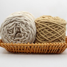 3.3两冰条线粗单股棒针编织毛线团钩针拖鞋线自织毛线球厂家批发