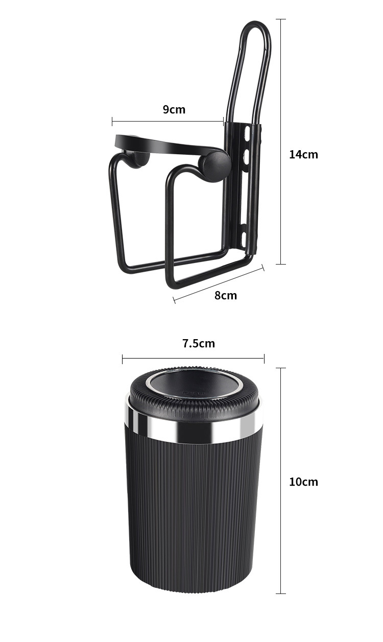 Suitable for Large Truck Ashtray Bracket Luminous Hanging Liberation Multi-Functional Supplies Universal Car Ashtray