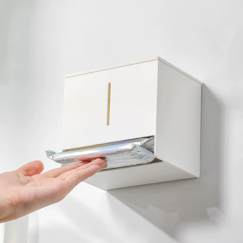 Входная бумага для ящиков влажные бумажные полотенца коробка для хранения Настенная маленькая сумка для салфеток для хранения туалетной бумаги