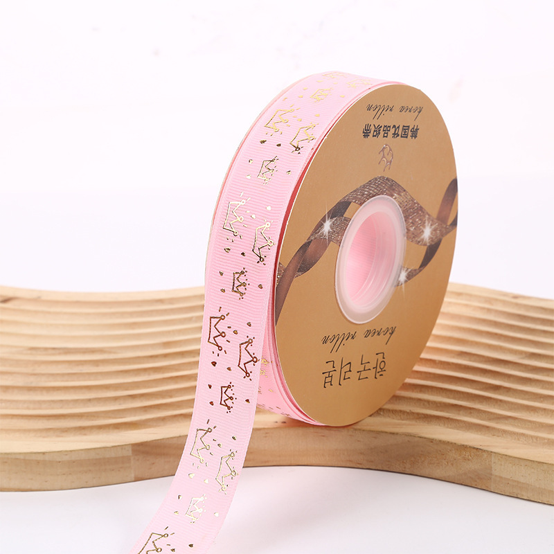 Nuevo estilo hecho a mano cinta gilding corona hilo cinta caja de regalo cinta de embalaje cinta de suministro directo de fábrica al por mayor