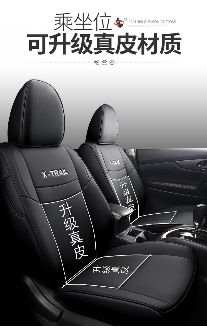 [Cross-border] Nissan Rogue 14-23 Nissan special seat cover all-inclusive leather car cushion exclusive