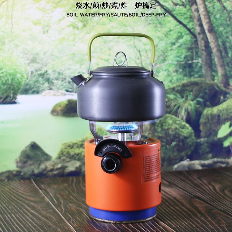 ミニ小型キャンプストーブ便利屋外炉液化ガスキャンプ炉2000W大出力卸売り