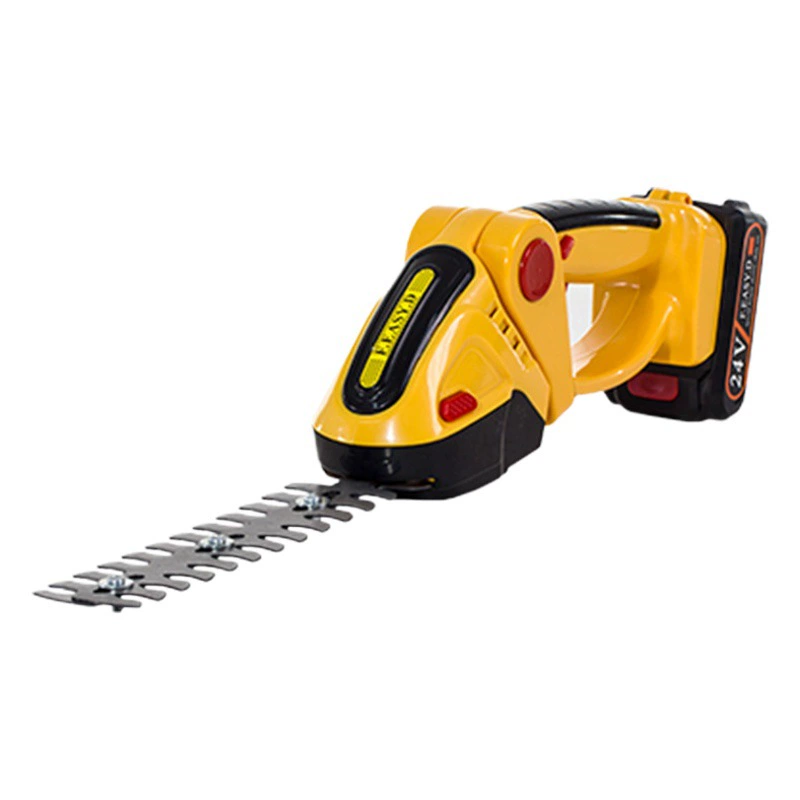 Бытовой ручной триммер для живой изгороди с литиевой батареей, мини-электрический триммер для живой изгороди, газонокосилка, триммер для живой изгороди, инструмент для обрезки