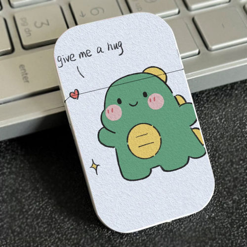 Cartoon pink flame windproof lighter, high-looking, cute, creative, male and female internet celebrity, personalized couple gift