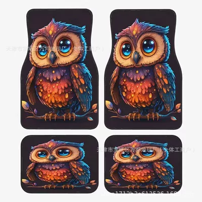Amazon Tamu Creative Best-Selling Car | Avtomobil döşəmə paspasları - f-car-floor-mats-23-3344cm-two-piece-pack