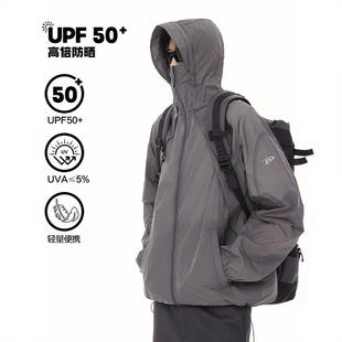 2025 New Ice Silk Breathable Sun Protection Clothing for Men and Couples Summer Classy Boys Outdoor Lightweight Youth Sun Protection Clothing
