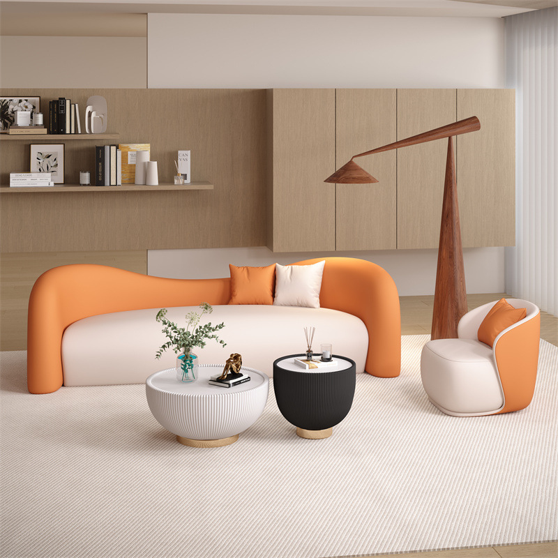 Nórdico tienda de ropa de lujo ligero salón de belleza hotel sala de estar sala de estar residencial oficina de recepción sofá de negociación
