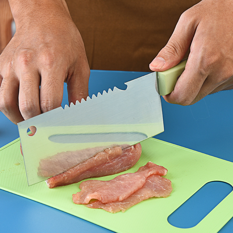 Cuchillos de cocina de cuatro piezas Cuchillo de cocina Cuchillo de frutas Cuchillo Cepillado de melón Tablero de cortar Utensilios de cocina para el hogar Práctico Juego pequeño Spot al por mayor