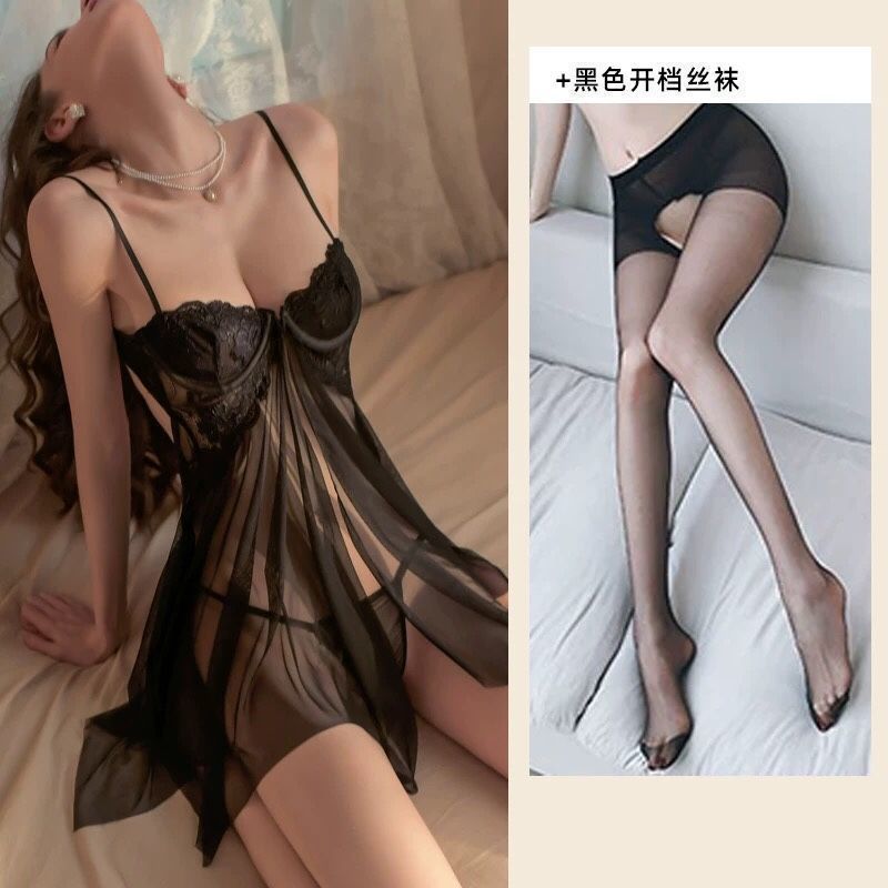 8813 블랙 + 블랙 오픈 양말
