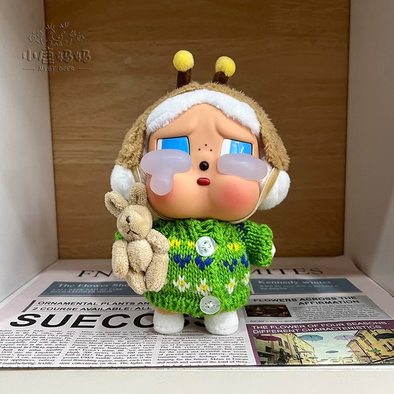 【仅售娃衣】crybaby娃衣眼泪工厂哭娃毛衣搪胶可爱衣服配饰|undefined