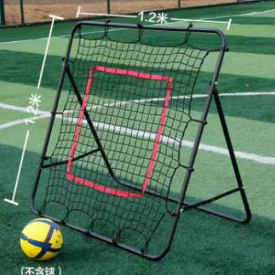 回弹网训练器足球门练习网儿童练习网双面足球反弹网厂家供可拆卸