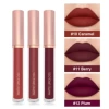307#D - 3 pcs matte lipgloss