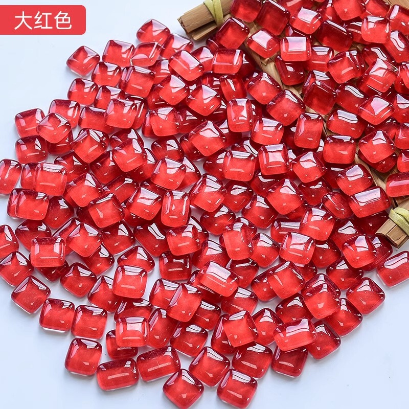 200克diy多元闪粉马赛克集合水晶自由石玻璃儿童手工材料颗粒|undefined