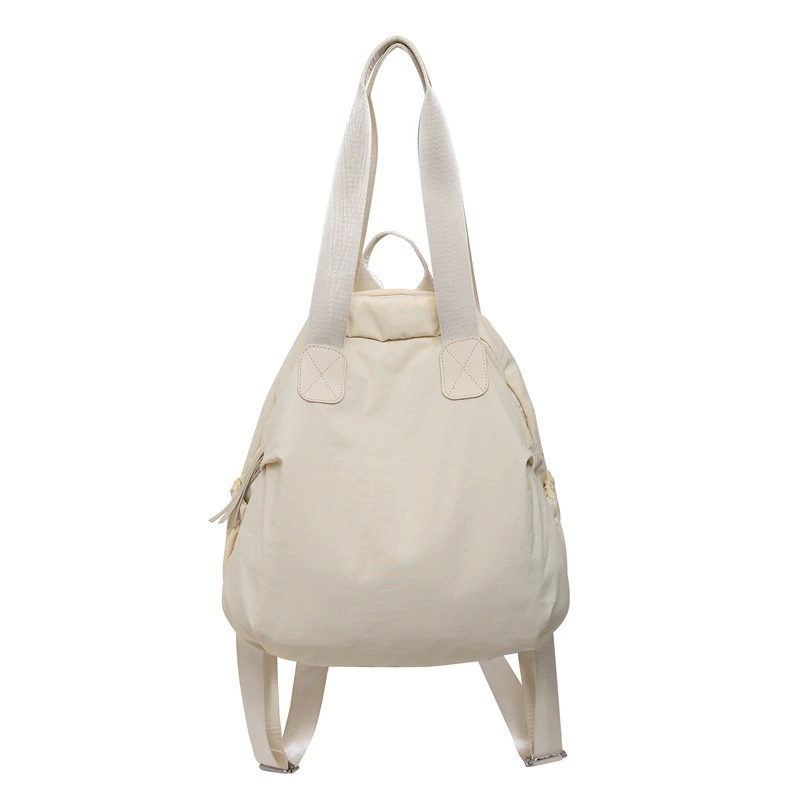 Nylon shoulder bag to go out, handheld backpack, capacious one-shoulder bag