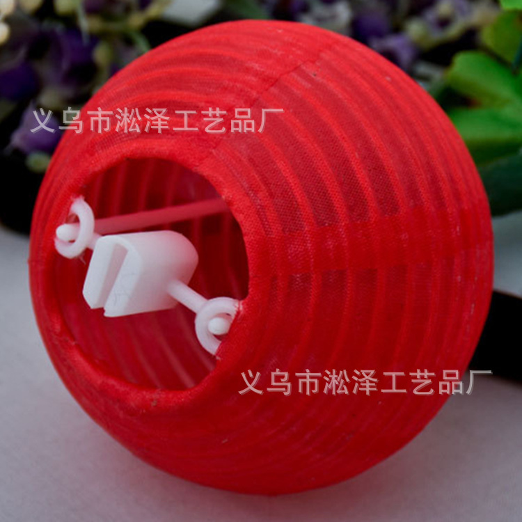 三寸绸布灯笼