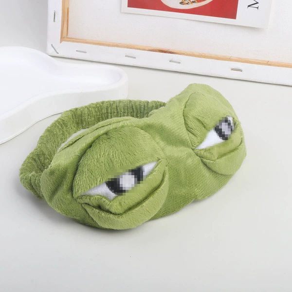11#Sad frog eye mask