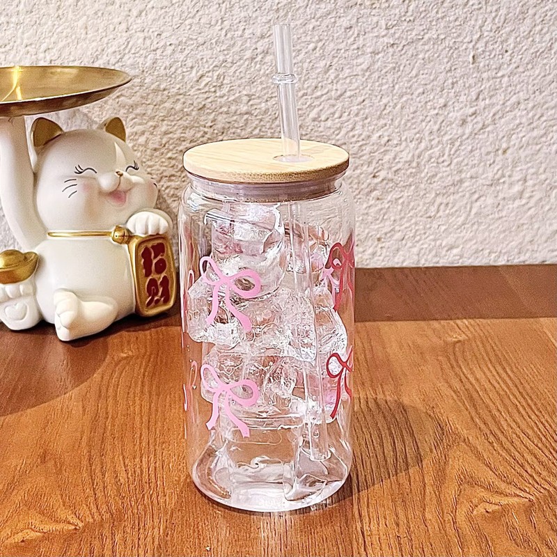 Amazon コーラカップ 竹蓋付き ストロー付き プラスチックカップ プラスチック製ウォーターカップ TEMU クロスボーダー 16オンス ウォーターカップ 軽い高級感と高級感|undefined