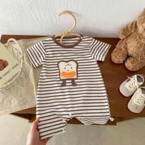 Tide детское летнее мультяшное мягкое боди 0-2 лет