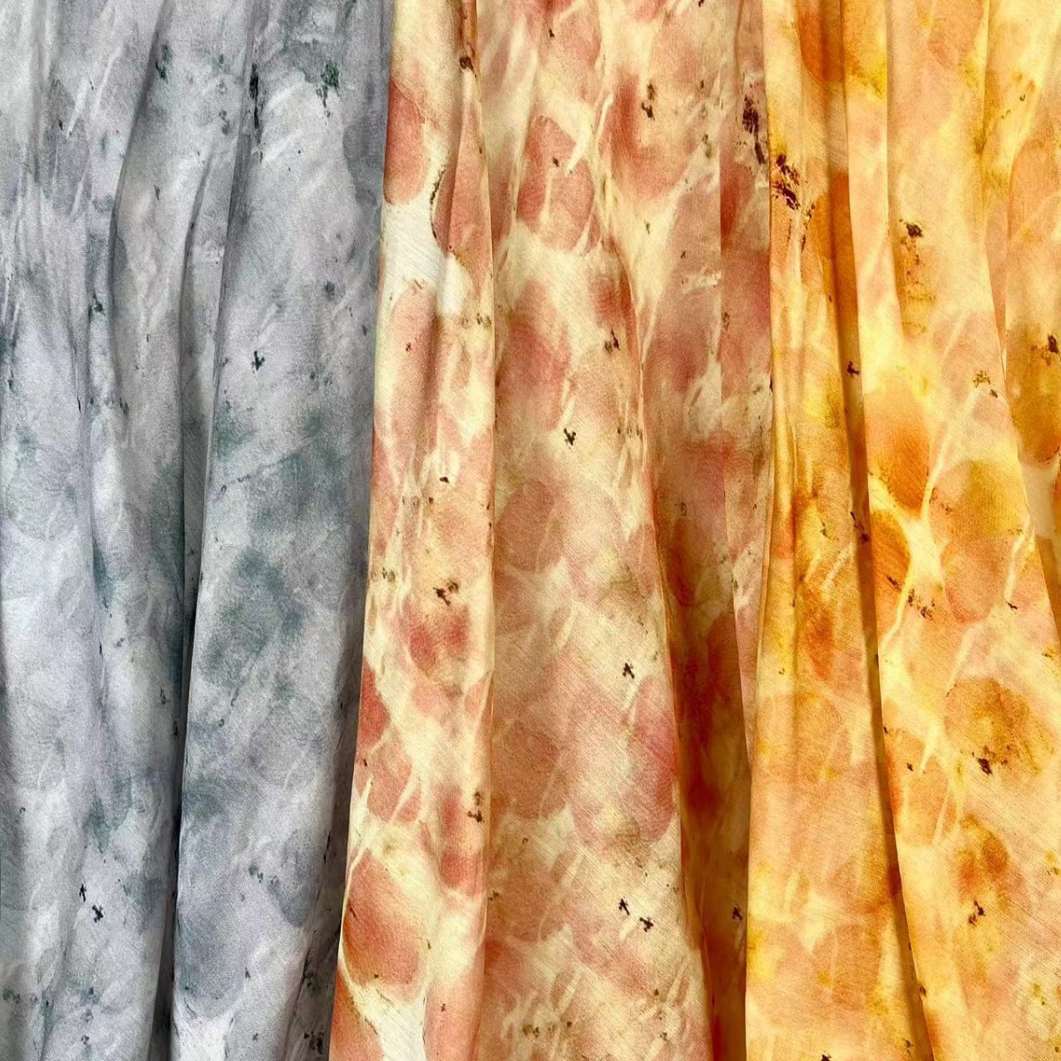 M-112#天丝印花面料-新中式国风-春夏面料-植物纤维-吸湿透气薄款