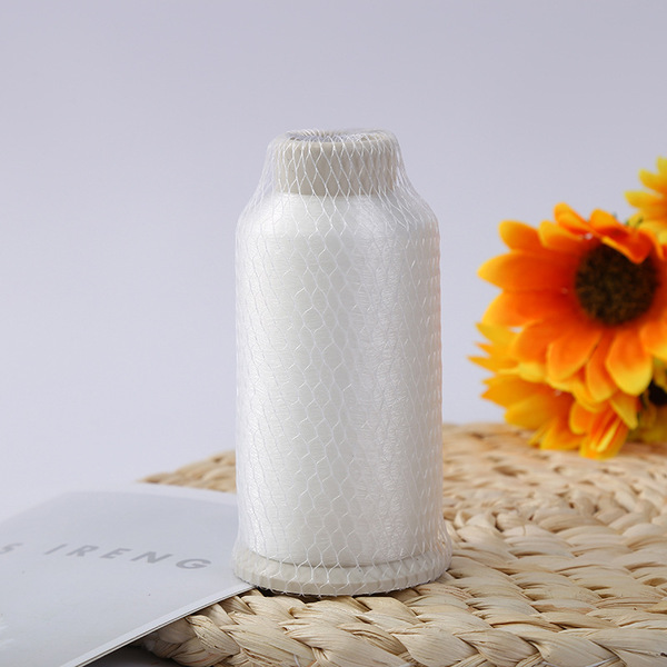 transparent silk threads