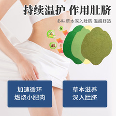 Ai Heshan Mugwort Oil Absorbing Patch Moxibustion Patch Big Belly Slimming Patch Cai Ben Patch