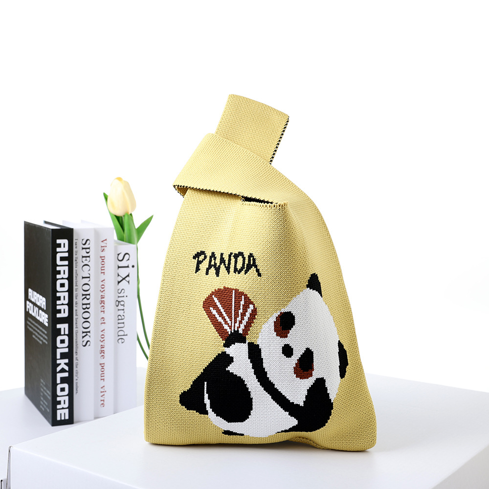 2024 Flying Weaving Bag Tote Bag Versión coreana del nuevo bolso de mano de moda Fabricante de bolsas de compras casuales de gran capacidad para estudiantes