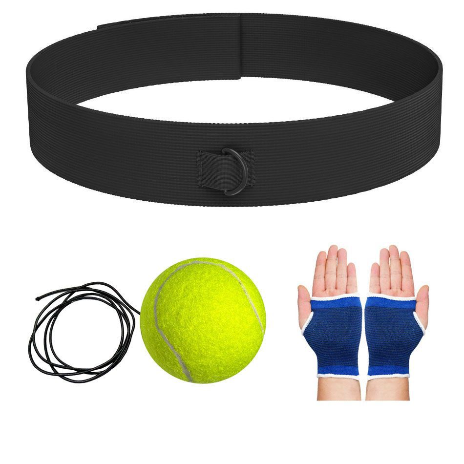 Boxeo de reacción montado en la cabeza bolas de entretenimiento de descompresión para niños bolas de velocidad mágica entrenador de boxeo de ojos para adultos