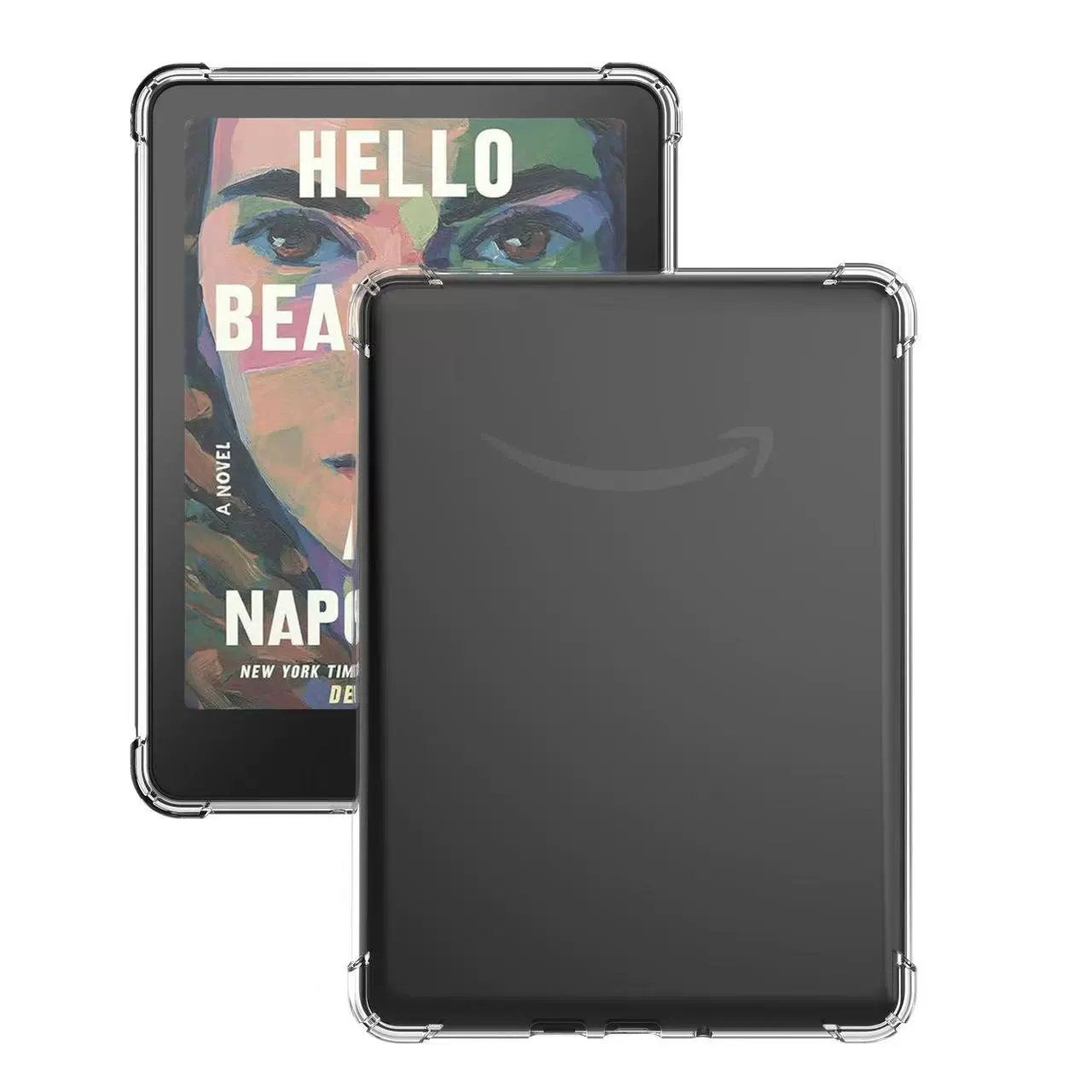 Подходит для Amazon Kindle paperwhite6, защитный чехол для электронной книги, четырехугольная подушка безопасности, прозрачный мягкий чехол против падения