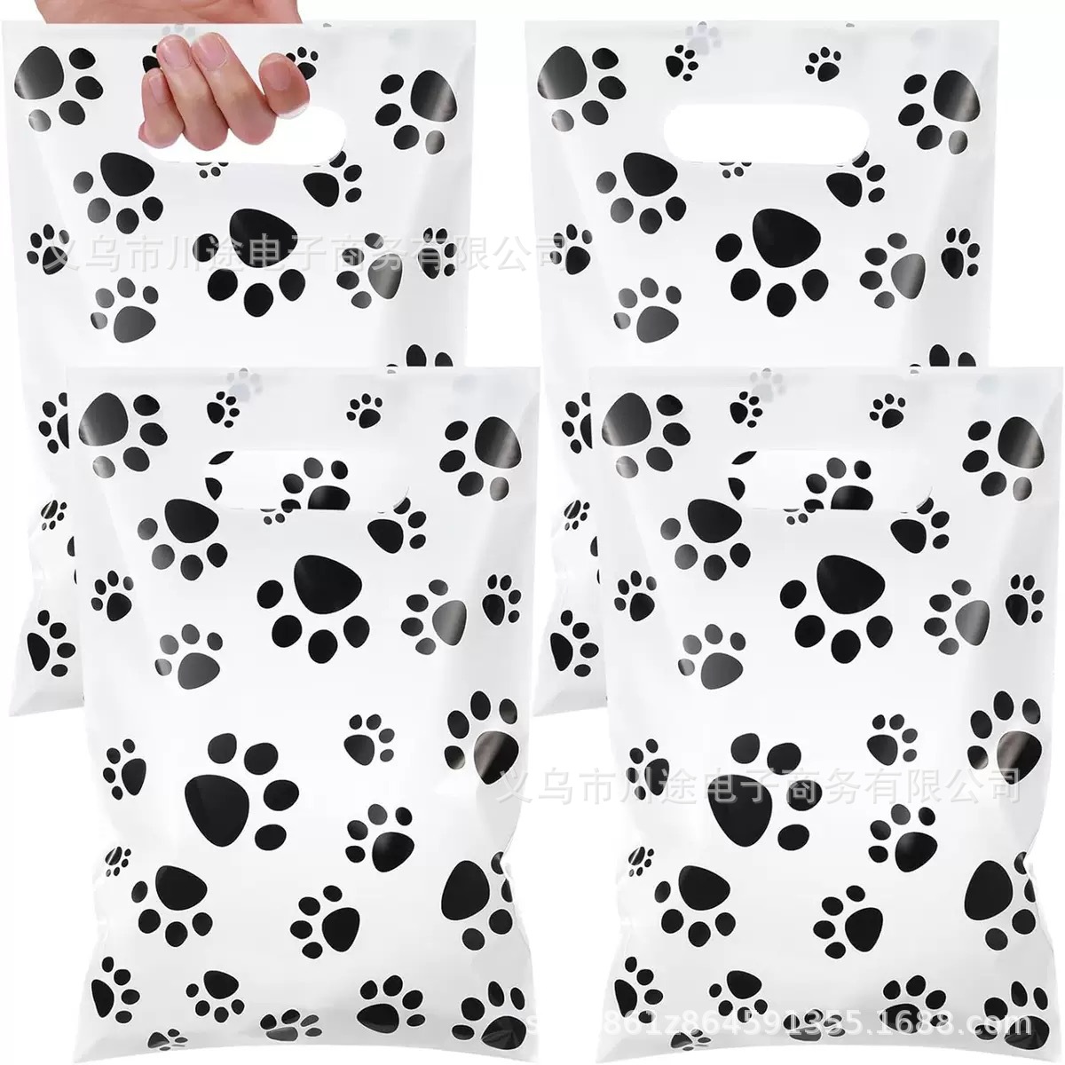 Fábrica directa bolsa de regalo de dibujos animados para niños fiesta de cumpleaños bolsa de regalo película perlada bolsa de regalo PE ahora