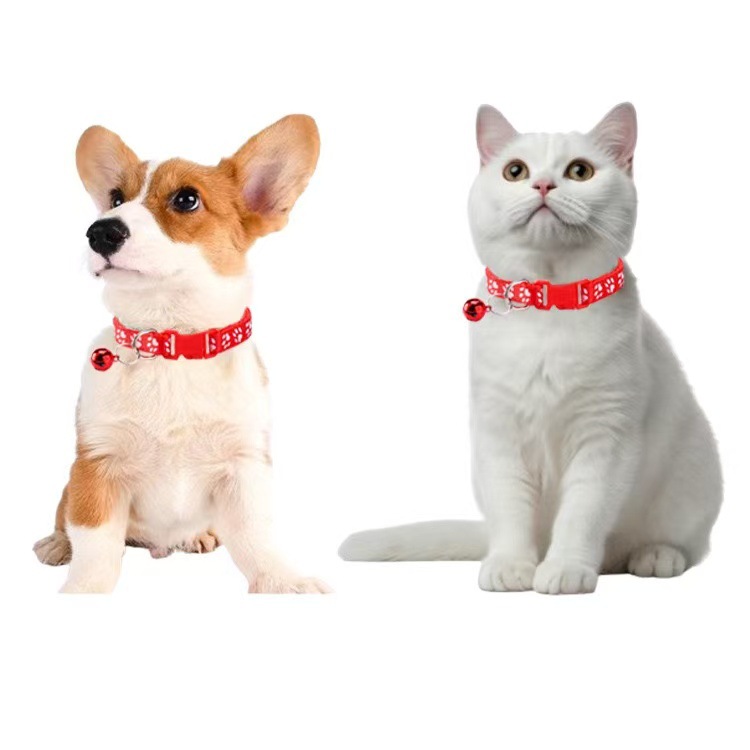 Collar con campana para mascotas, collar para gatos, correa para gatos, accesorios para mascotas pequeñas, decoración para el cuello, collar antipérdida, banda para el cuello no restrictiva.