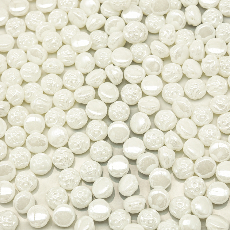 Nuevo checa perlas de vidrio preciosa Bossa Rosa 29 colores 8mm,12mm perlas sueltas 100g paquete