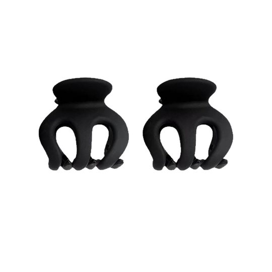 New pumpkin small grab clip large ball headdress hair clip high ponytail fixed princess head small claw clip wholesale