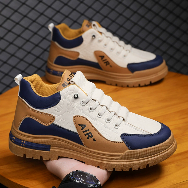 Осенняя новая очень большая мужская обувь 46, повседневная спортивная обувь с расширенными ногами 47, ботинки, рабочая одежда на толстой подошве, кроссовки 48