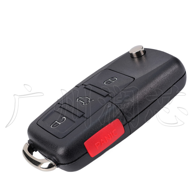 Suitable for Volkswagen 2-Key 3-Key 4-Key Golf Passat Jetta Sharan Foldableing Smart Remote Control Car Key Shell