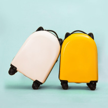 勇晟儿童拉杆箱幼儿园礼品18寸卡通行李箱学生印刷图案密码旅行箱
